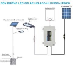 ĐÈN ĐƯỜNG LED SOLAR 90W